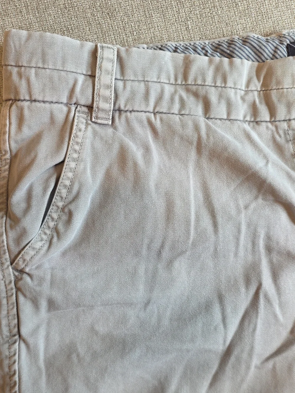 J. Crew Grey Chino Short 16